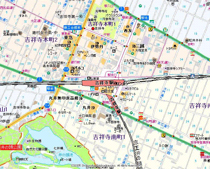 路線バス 周辺地図