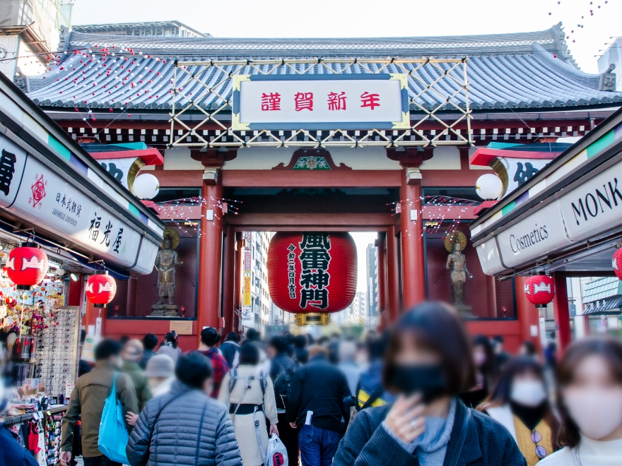 浅草寺・仲見世通り