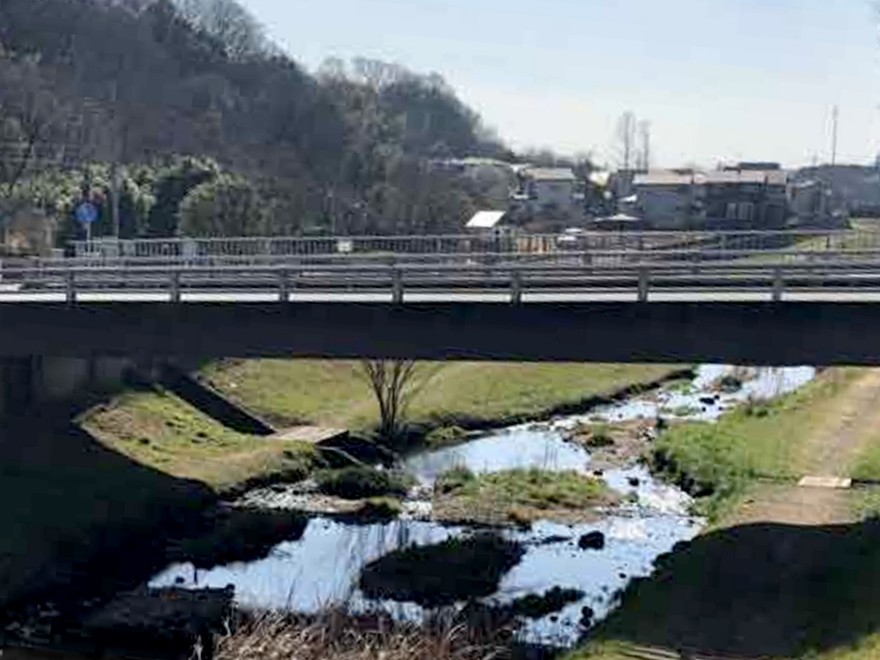 Nogawa River and Aisoura Bridge
